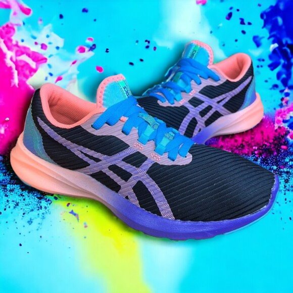 Asics Shoes - Asics Versablast Black Sun Coral Women's Athletic Running Shoes Size US 9 EUC